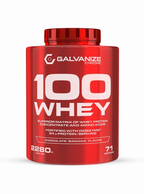 Галванайз 100 Вей (Galvanize 100 Whey) Порошок со вкусом: клубники (Strawberry).
