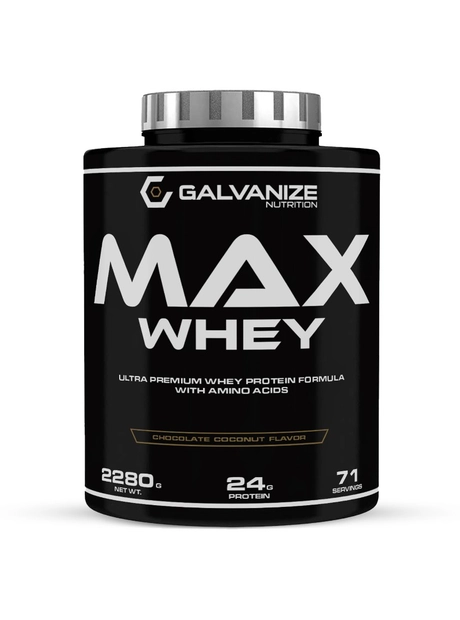 Галванайз Макс Вей (Galvanize Max Whey) Порошок со вкусом: шоколада с кокосом (Chocolate Coconut).