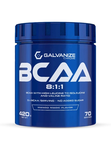 Галванайз БЦАА 8:1:1 (Galvanize BCAA 8:1:1) Порошок со вкусом: Манго мэджик (Mango magic).
