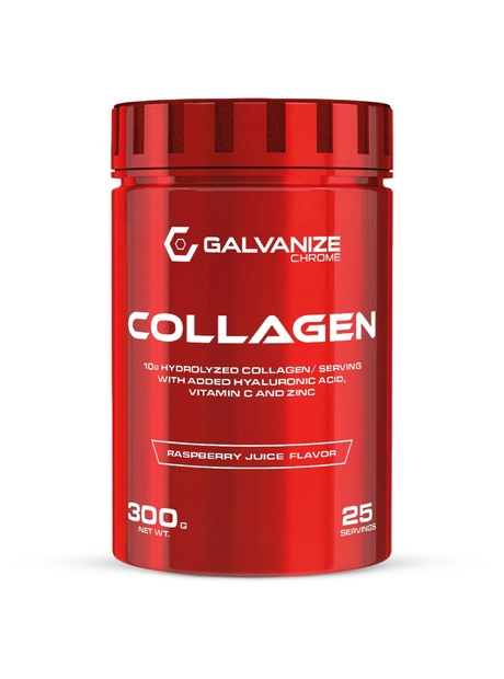 Галванайз Коллаген повдер (Galvanize Collagen Powder). Порошок со вкусом: Малиновый сок (Raspberry Juice).
